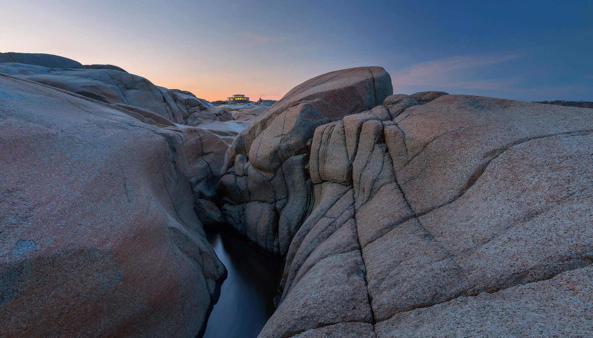 Besøkssenteret på Verdens Ende i Færder nasjonalpark